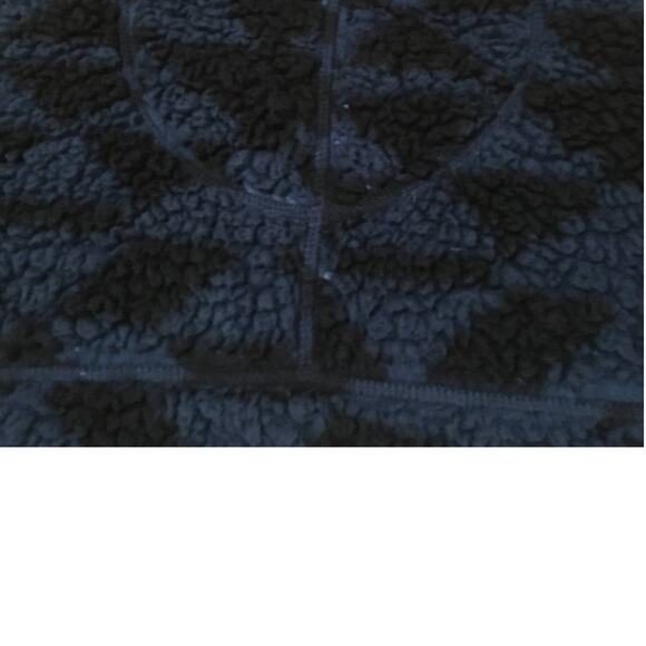 Grizzly Sherpa XXL Two Tone Blue 1/4 Zip Long Sleeve Pullover Sweater Jacket - Picture 6 of 9